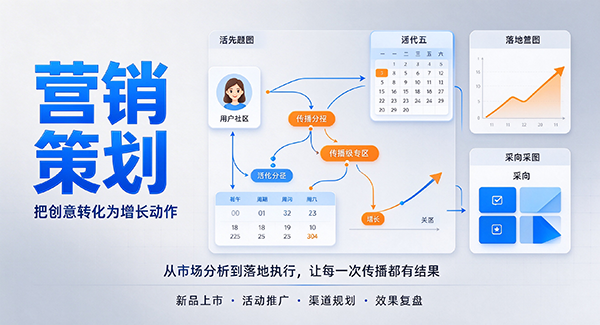 巩留县营销策划